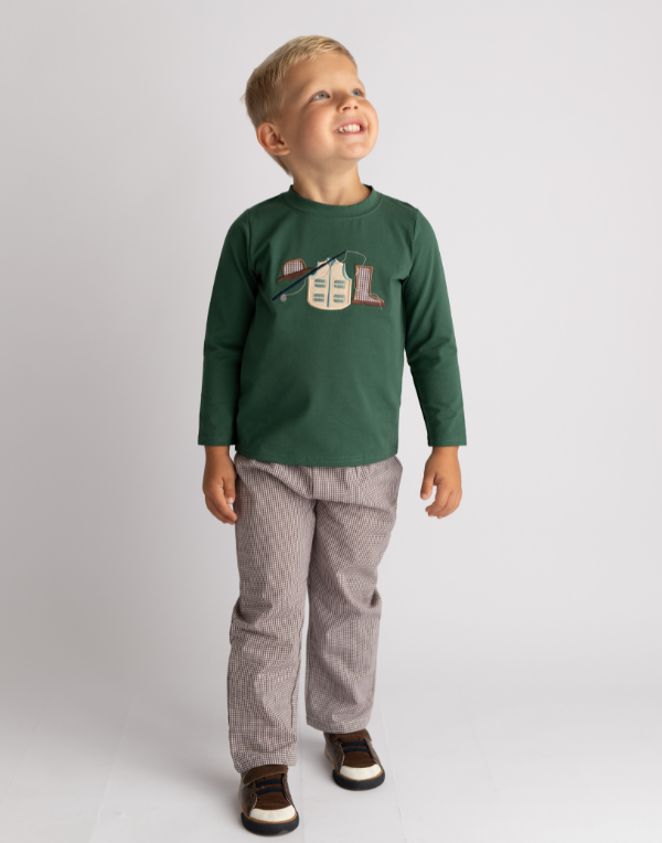 Gone Fishing Boys Pant Set
