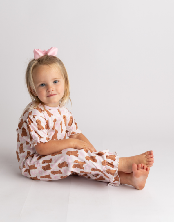 Puppy Girls Romper