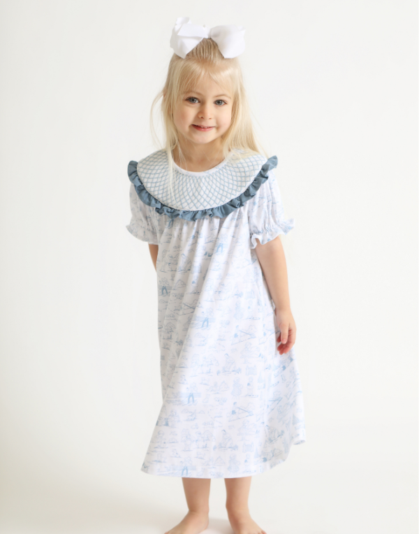 Happy Days Smocked Bishop