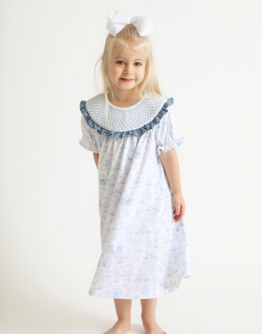 Happy Days Smocked Bishop