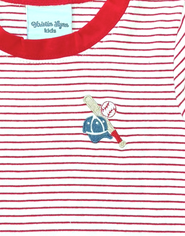 Baseball Embroidered T-Shirt