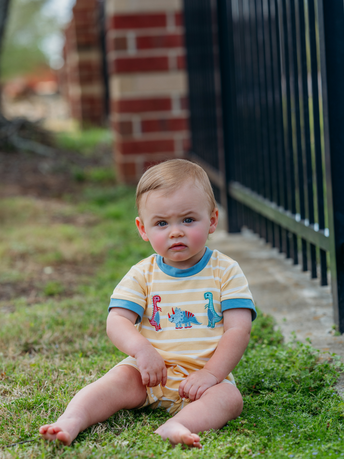 Dino Land Boys Romper