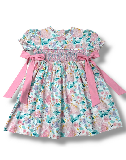 Pretty in Petals Smocked Dress