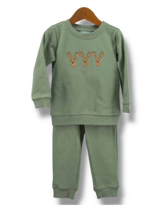 Deer Trio Jogger Set