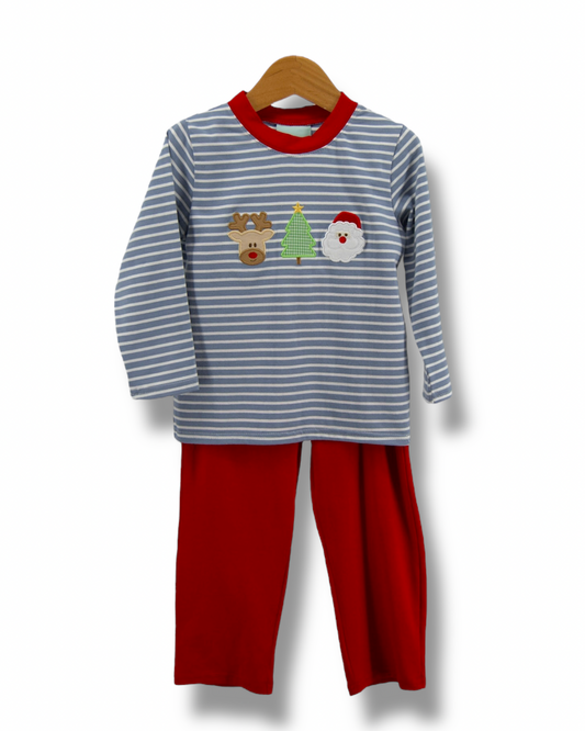 Christmas Time Boys Pant Set