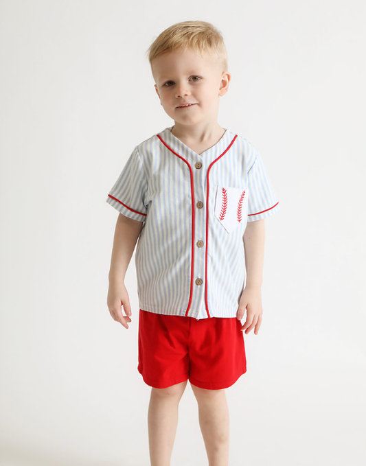 Baseball Pocket Short Set