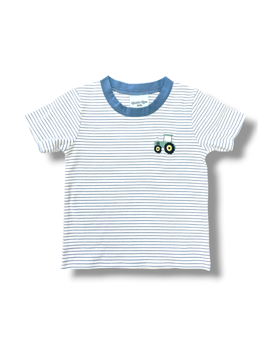 Tractor Embroidered T-Shirt