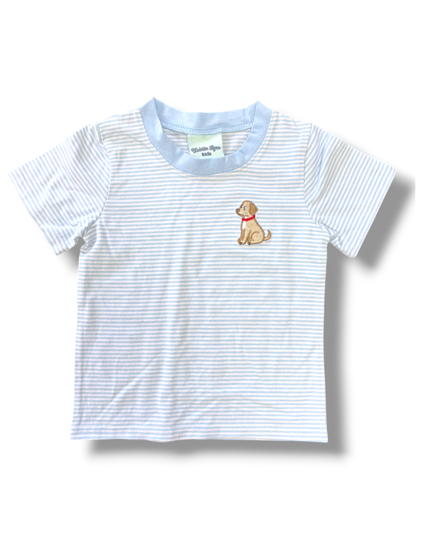 Puppy Embroidered T-Shirt
